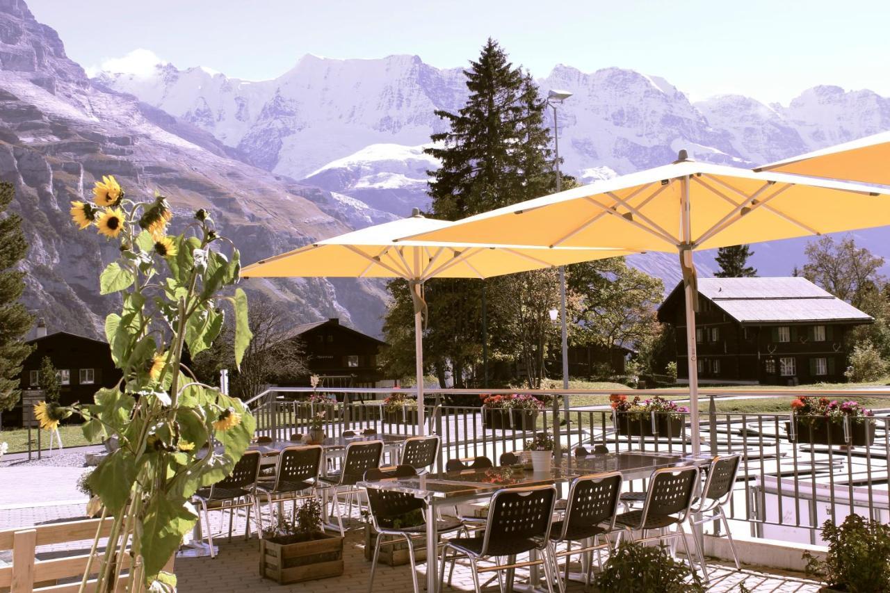 Pop-Up Lodge Muerren Wengen Esterno foto
