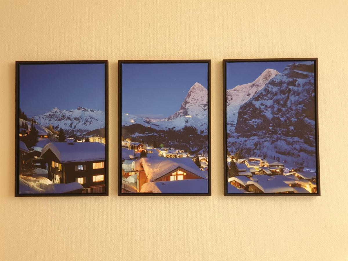 Pop-Up Lodge Muerren Wengen Esterno foto